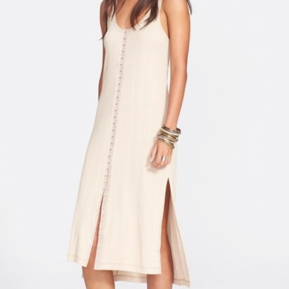 Free People Dresses & Skirts - Free people Venice Ribbed Tank Dress